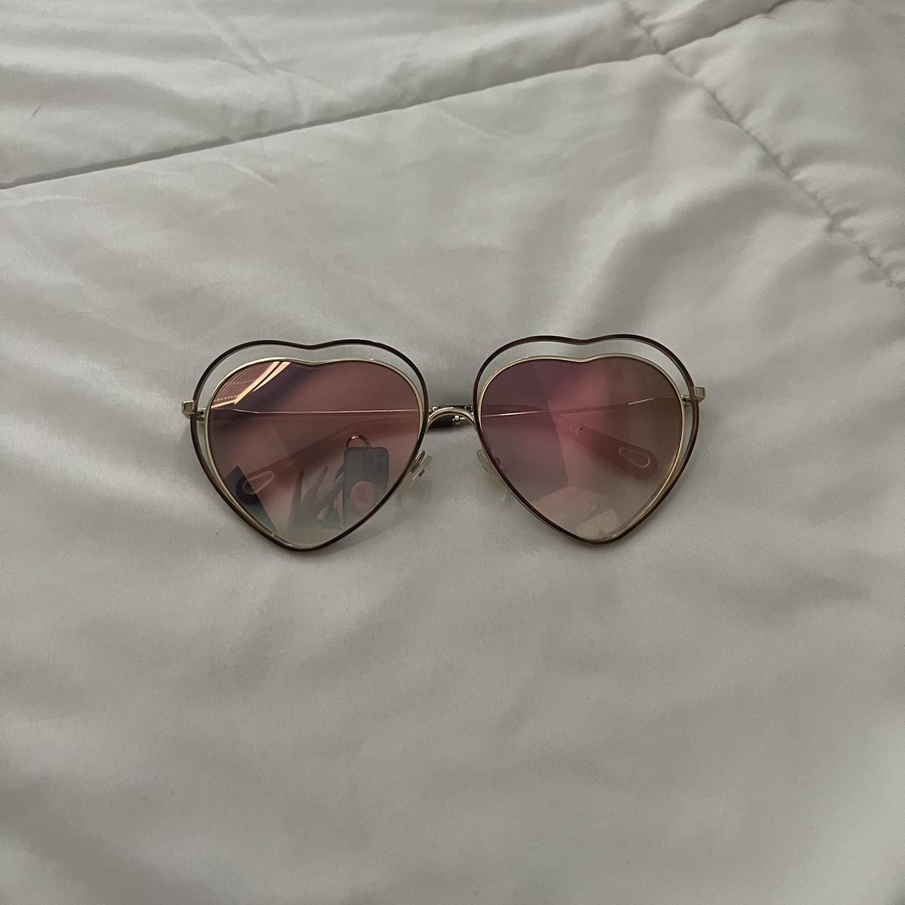 Chloe heart outlet sunglasses