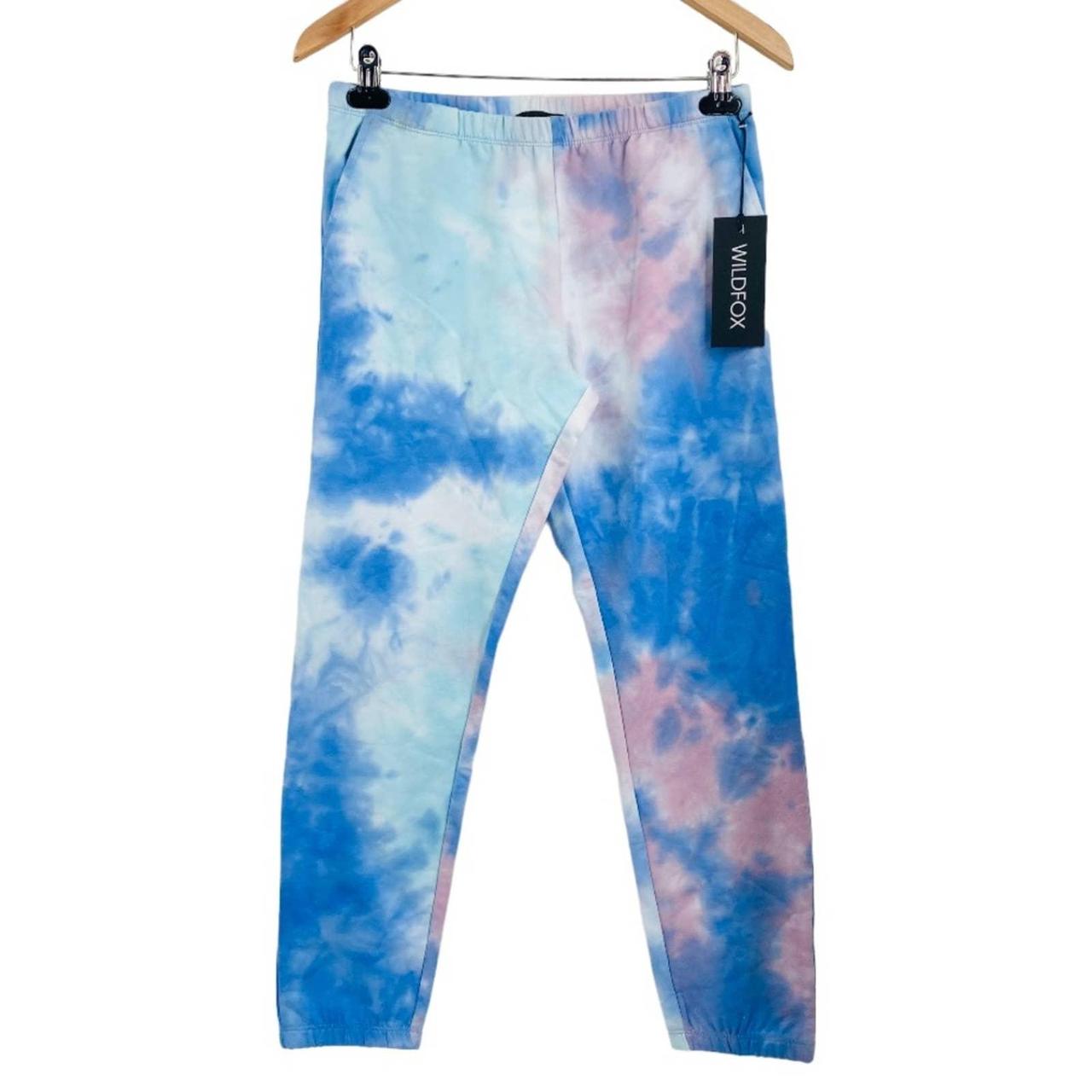 Wildfox tie dye sweatpants hot sale