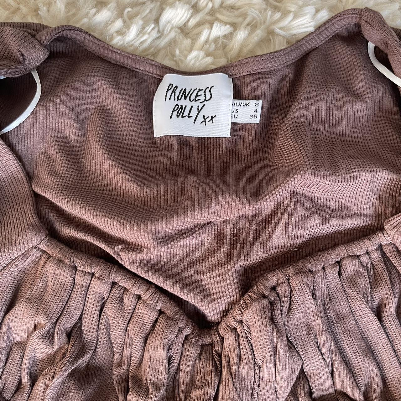 Princess Polly Women's Brown Dress Depop