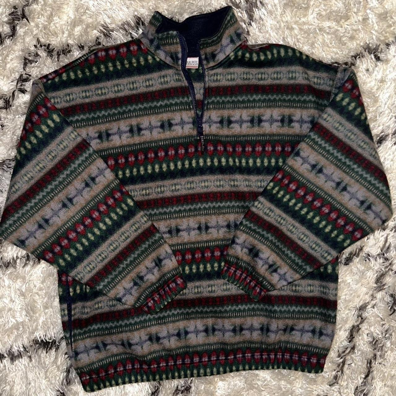 Vintage Bugle Boy quarter zip fleece sweater. Has... Depop