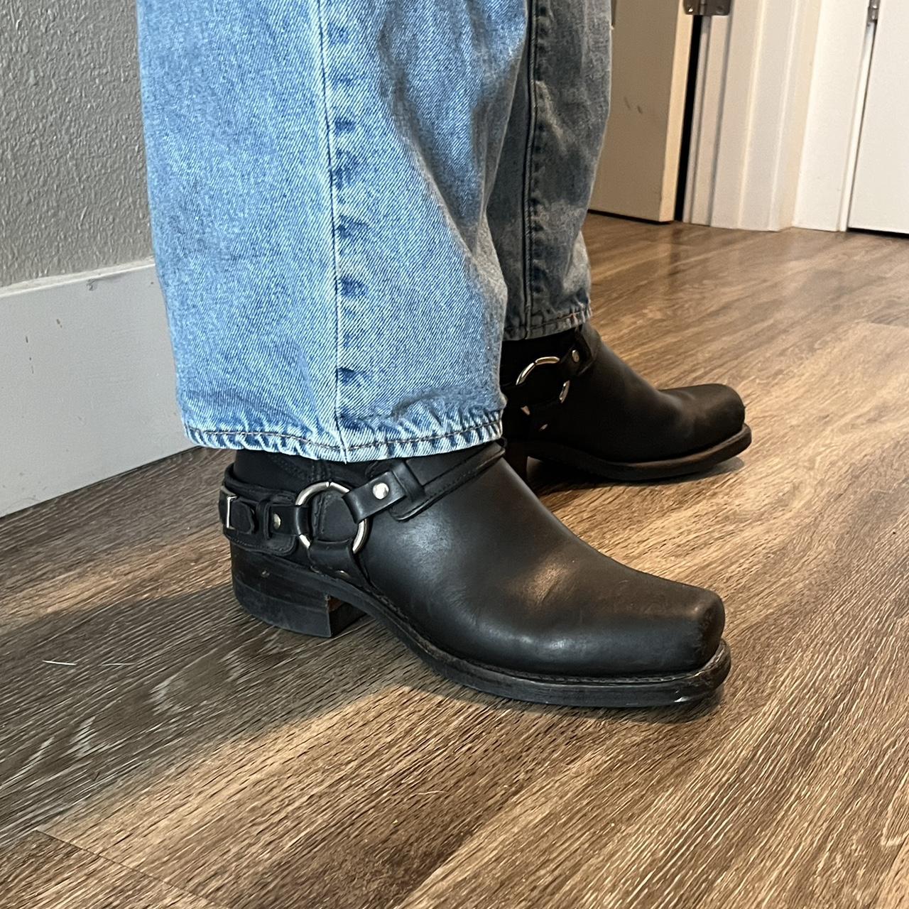 frye moto bootie
