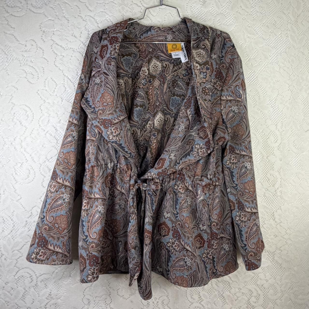 Ruby Rd. Women's Blouse - Brown/Multi - L – Ruby … - image 1