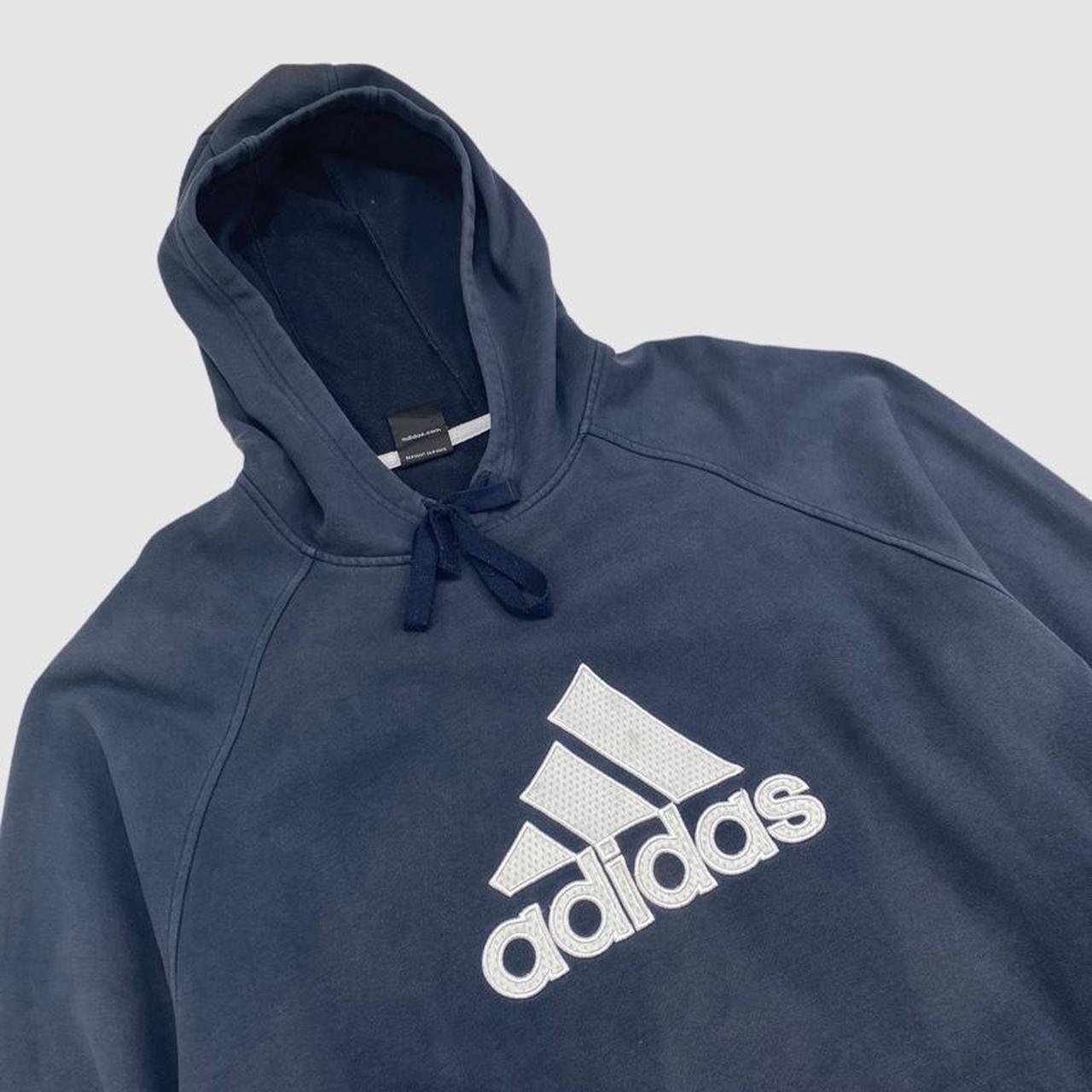 Adidas Men's Navy Hoodie | Depop