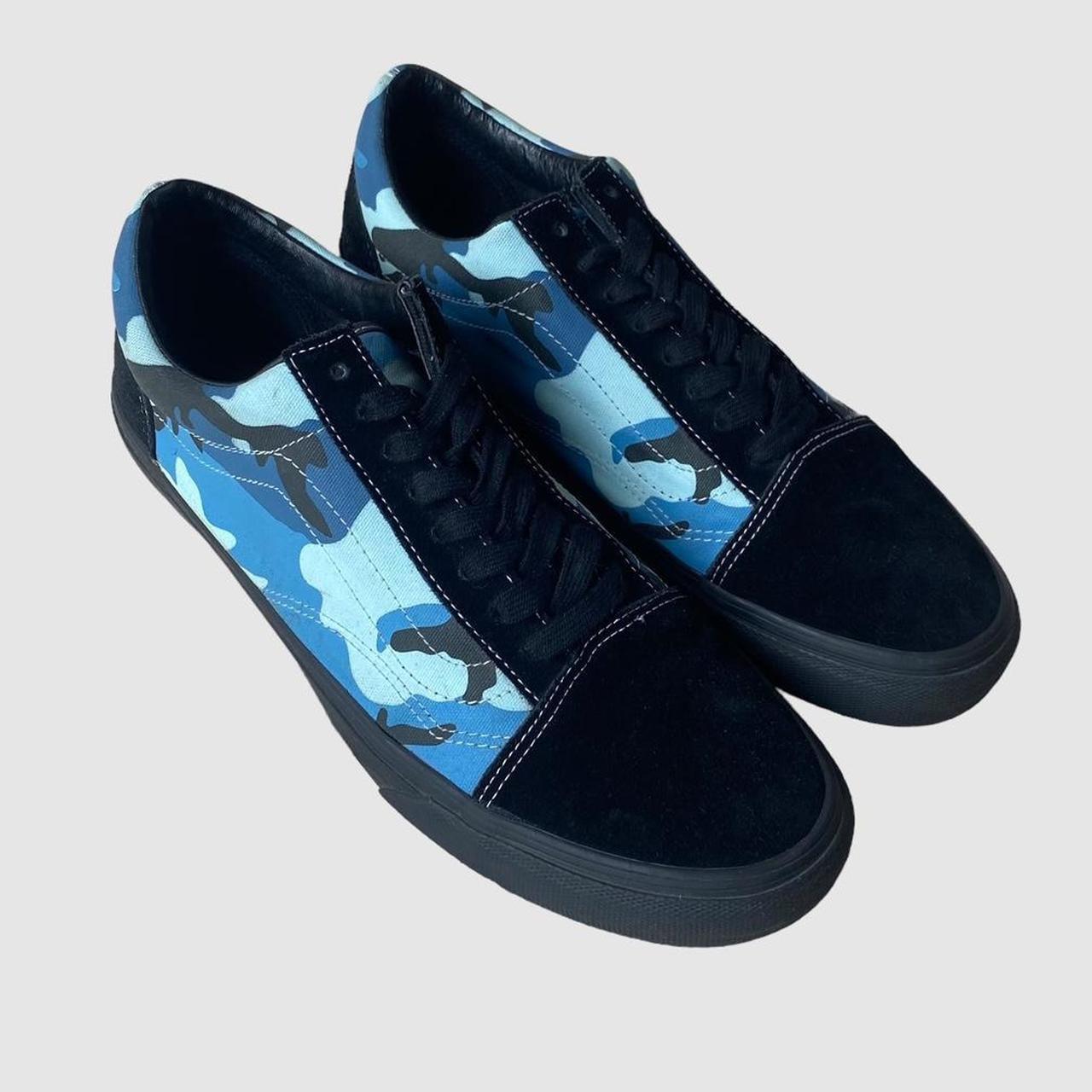 Supreme store camo vans