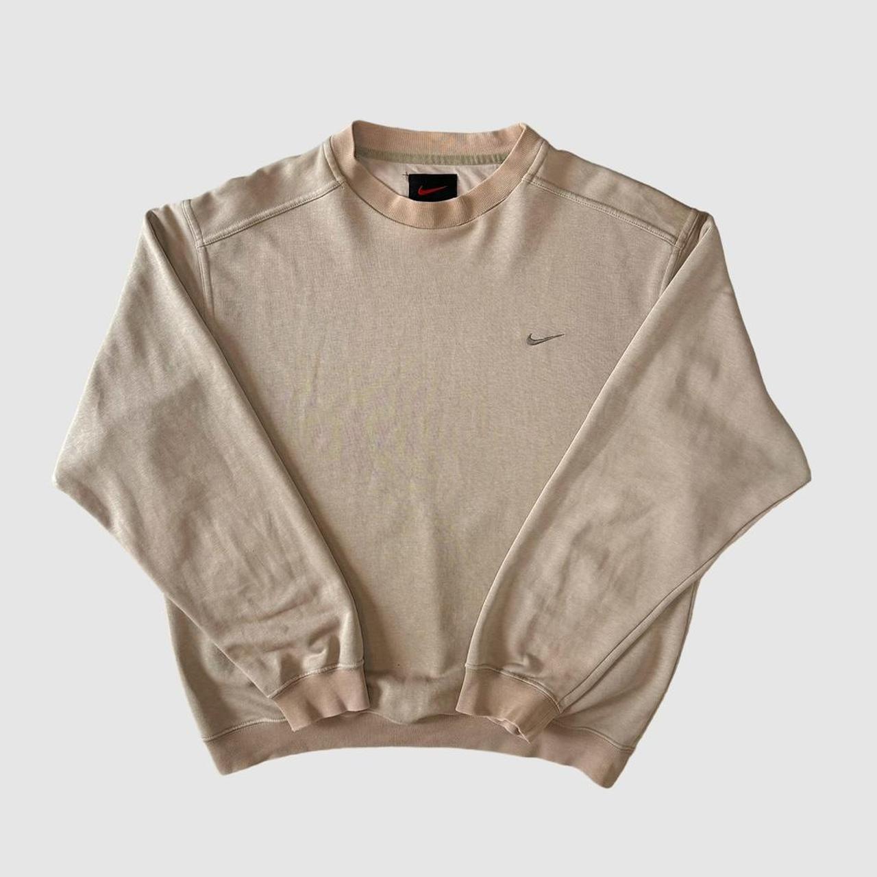 Tan vintage nike discount sweatshirt