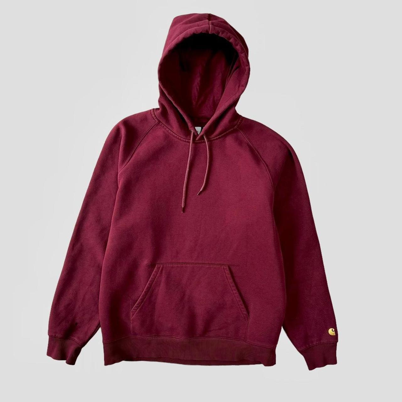 Carhartt hoodie burgundy best sale