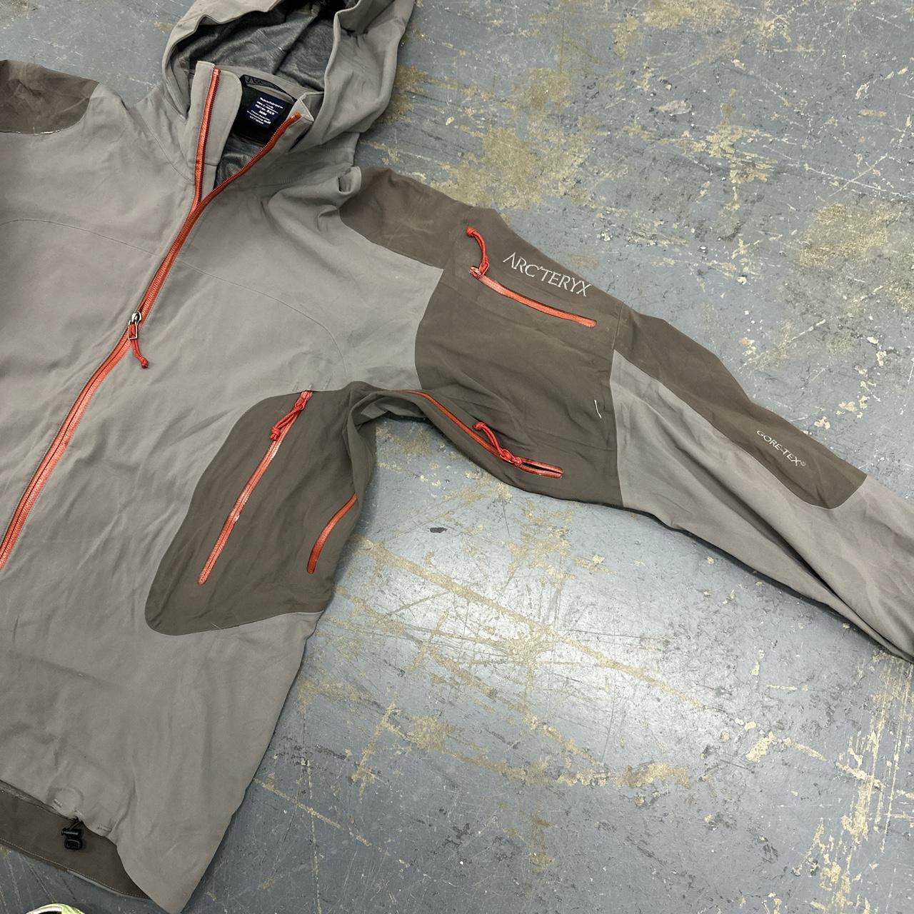 Arc'teryx Men's Grey and Silver Jacket | Depop