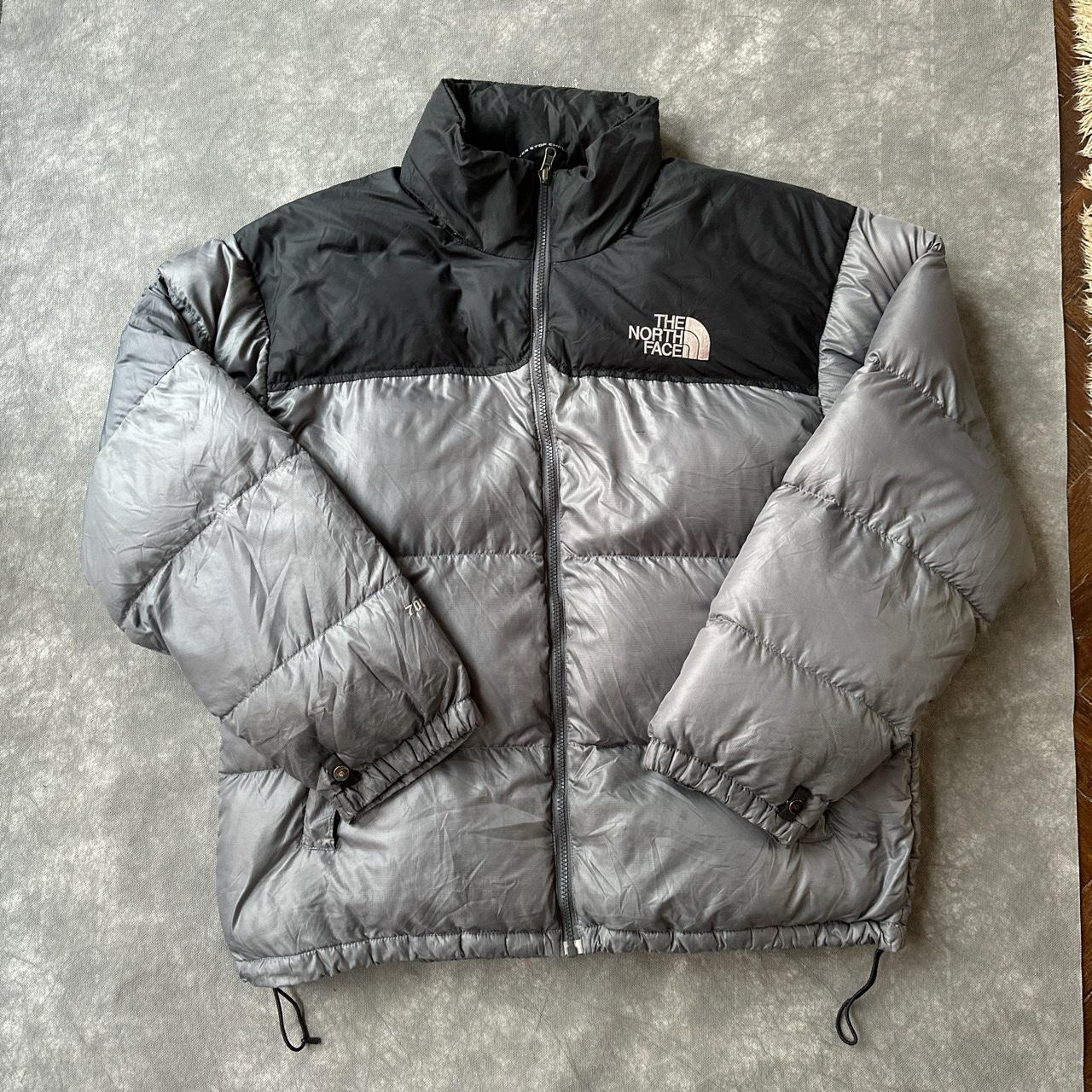 North face hot sale grey coat