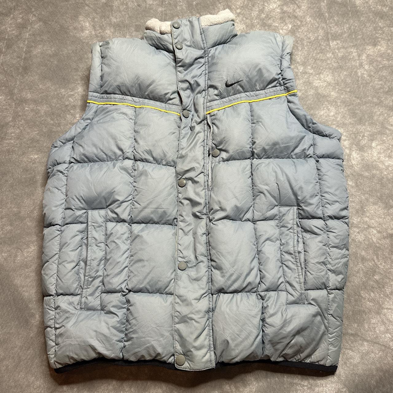 mens grey nike puffer coat