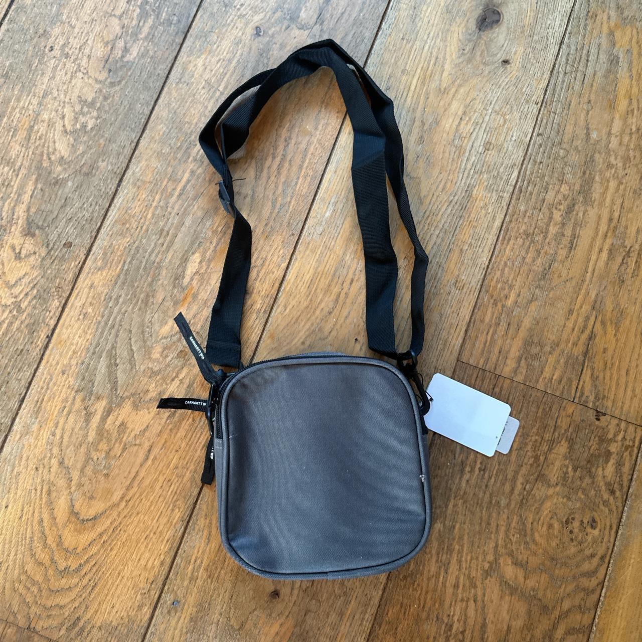 Carhartt messenger bag Carhartt WIP Grey Small... Depop