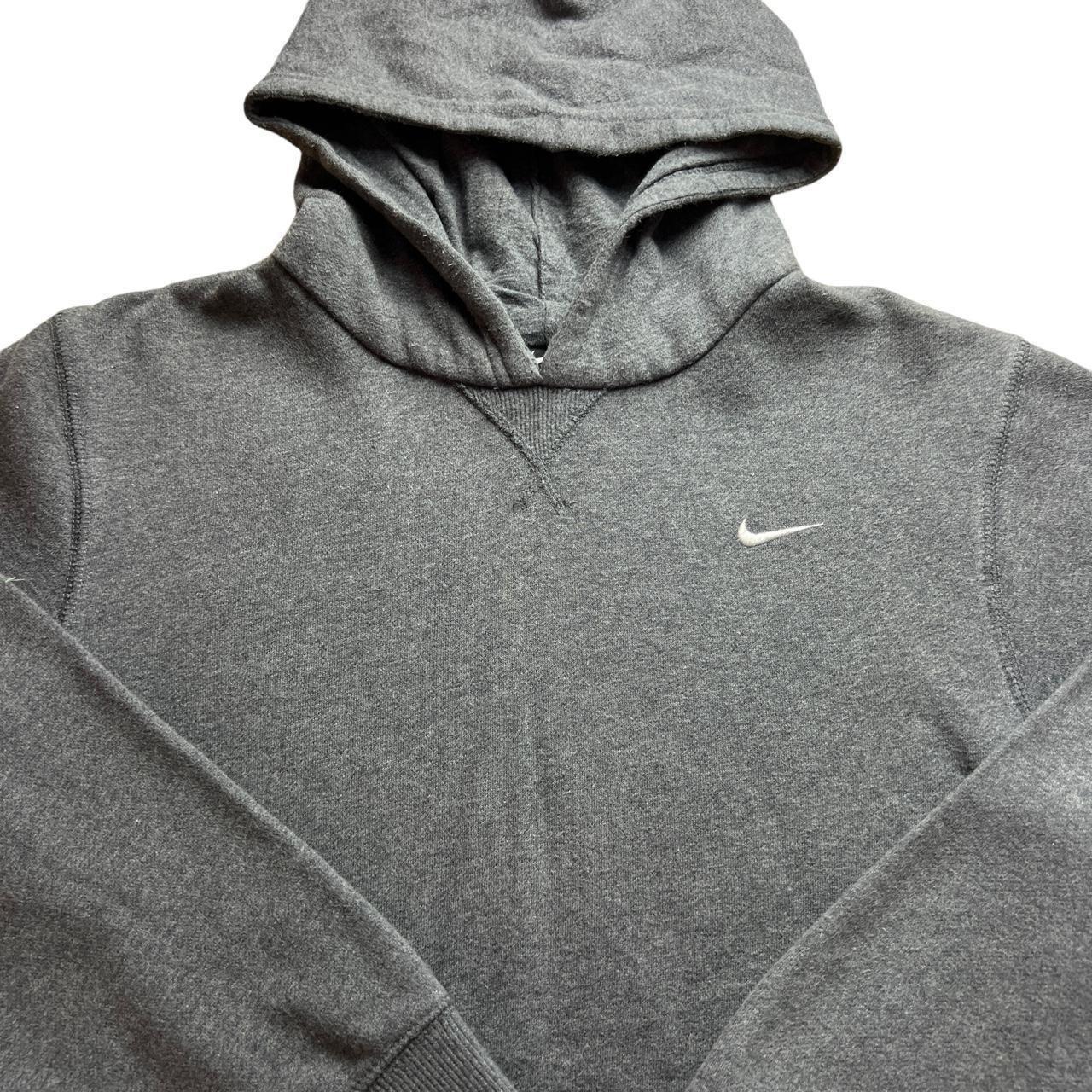 grey Nike Hoodie Kids size ( 12/13years) / Adult... - Depop