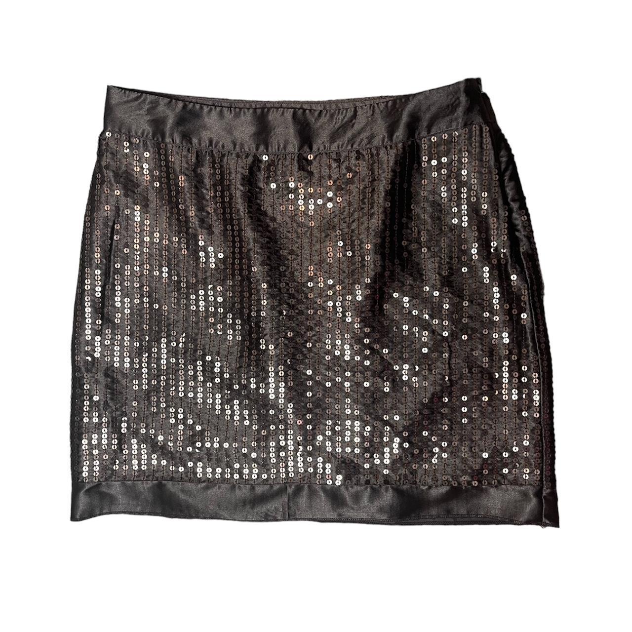 Sequin pencil clearance skirt gap