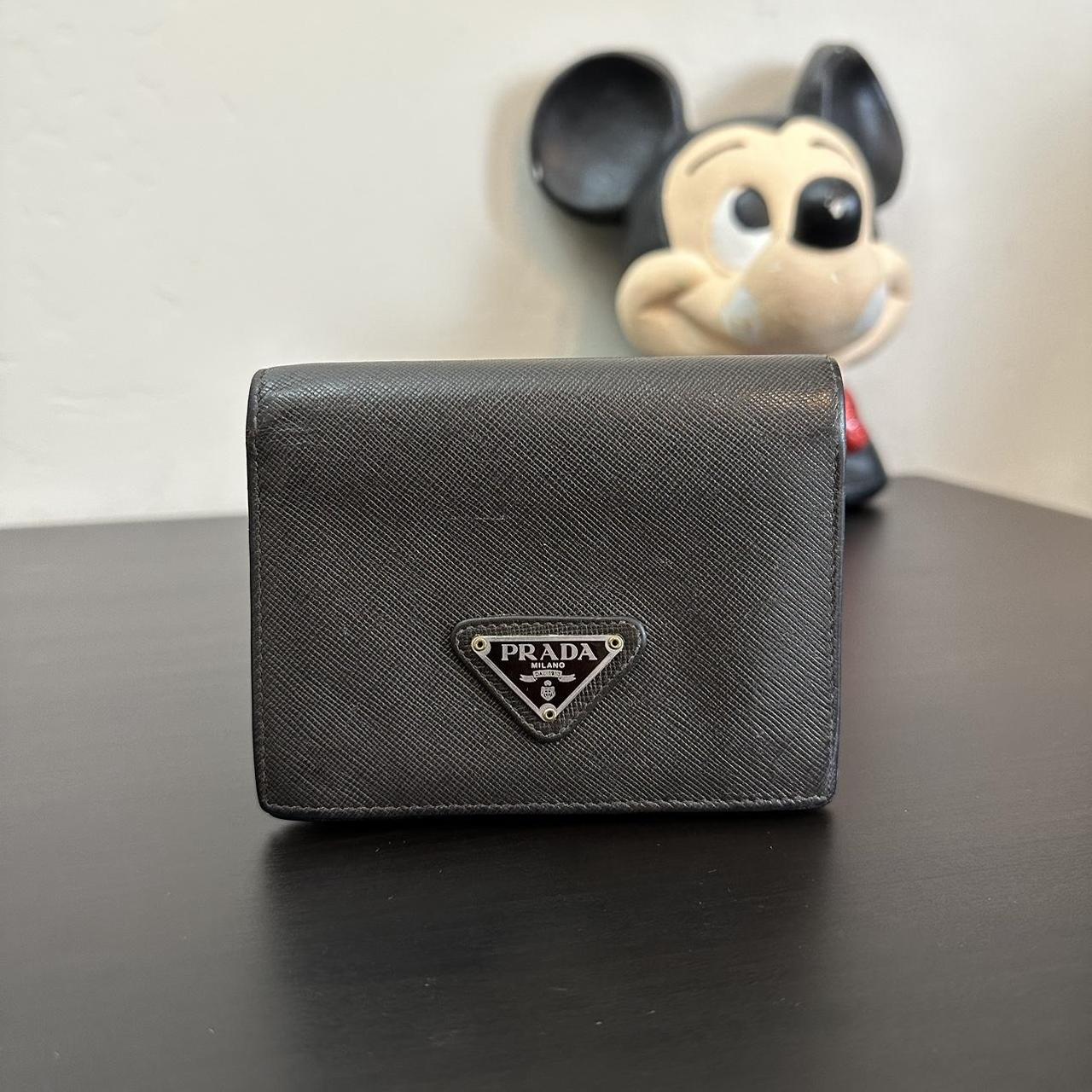 Prada Men's Grey Wallet-purses | Depop