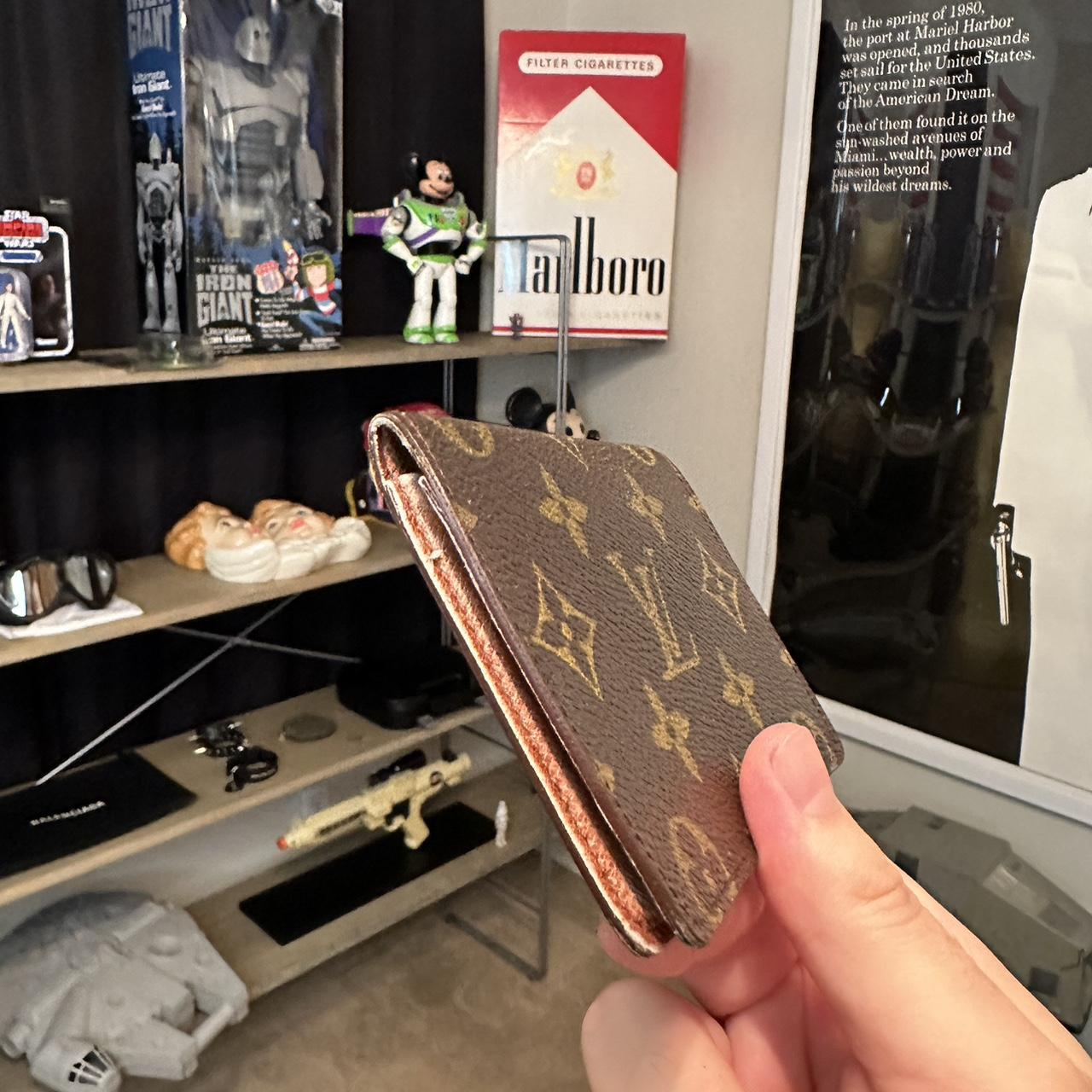 Vintage Louis Vuitton Wallet Gently Used - Depop