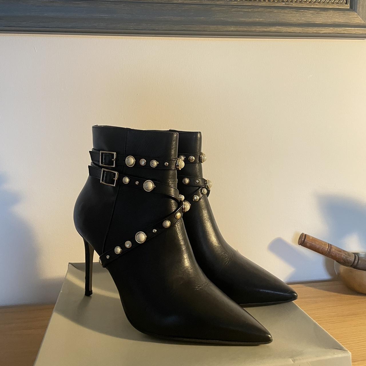 Carvela studded ankle outlet boots