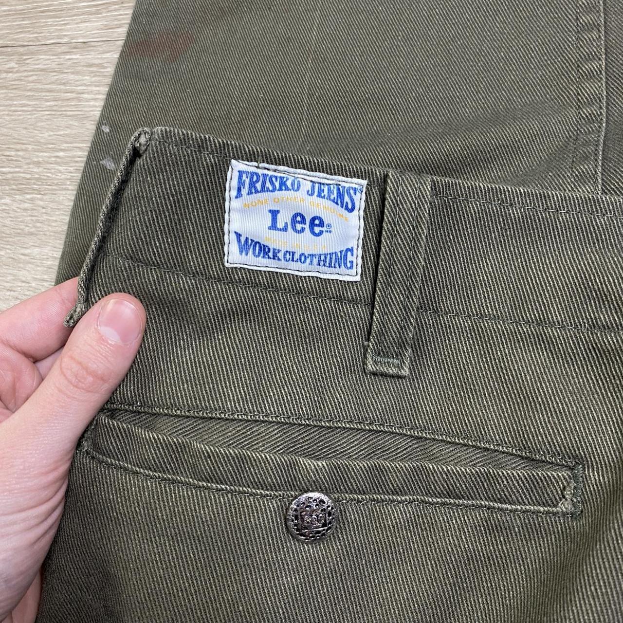 Vintage 60s Lee Frisco Jeens Work Clothing Pants USA...