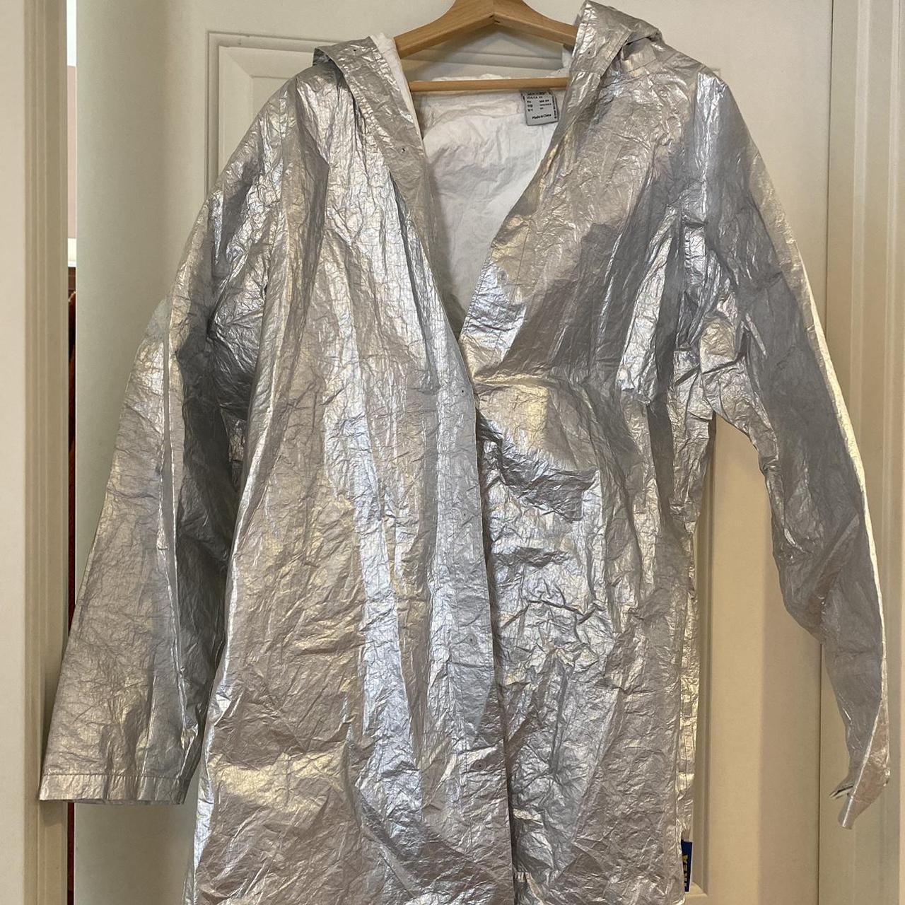 IKEA Women's Silver Jacket | Depop