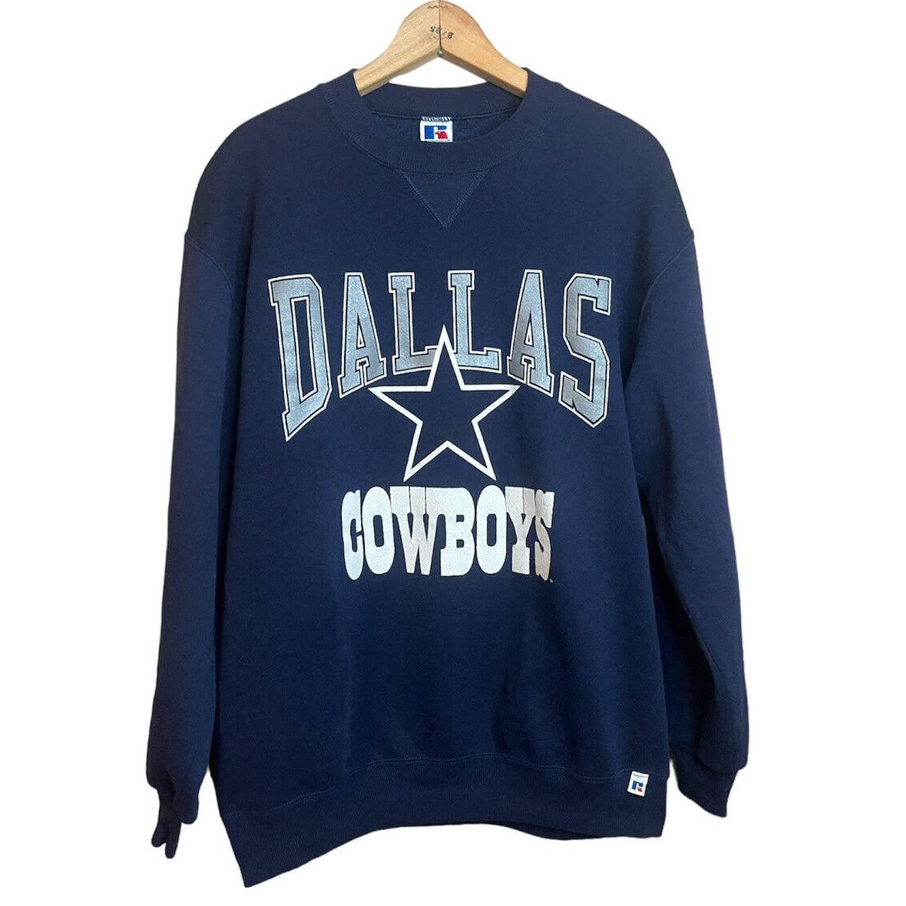 Vintage Russell Athletic Dallas Cowboys Hoodie - Depop