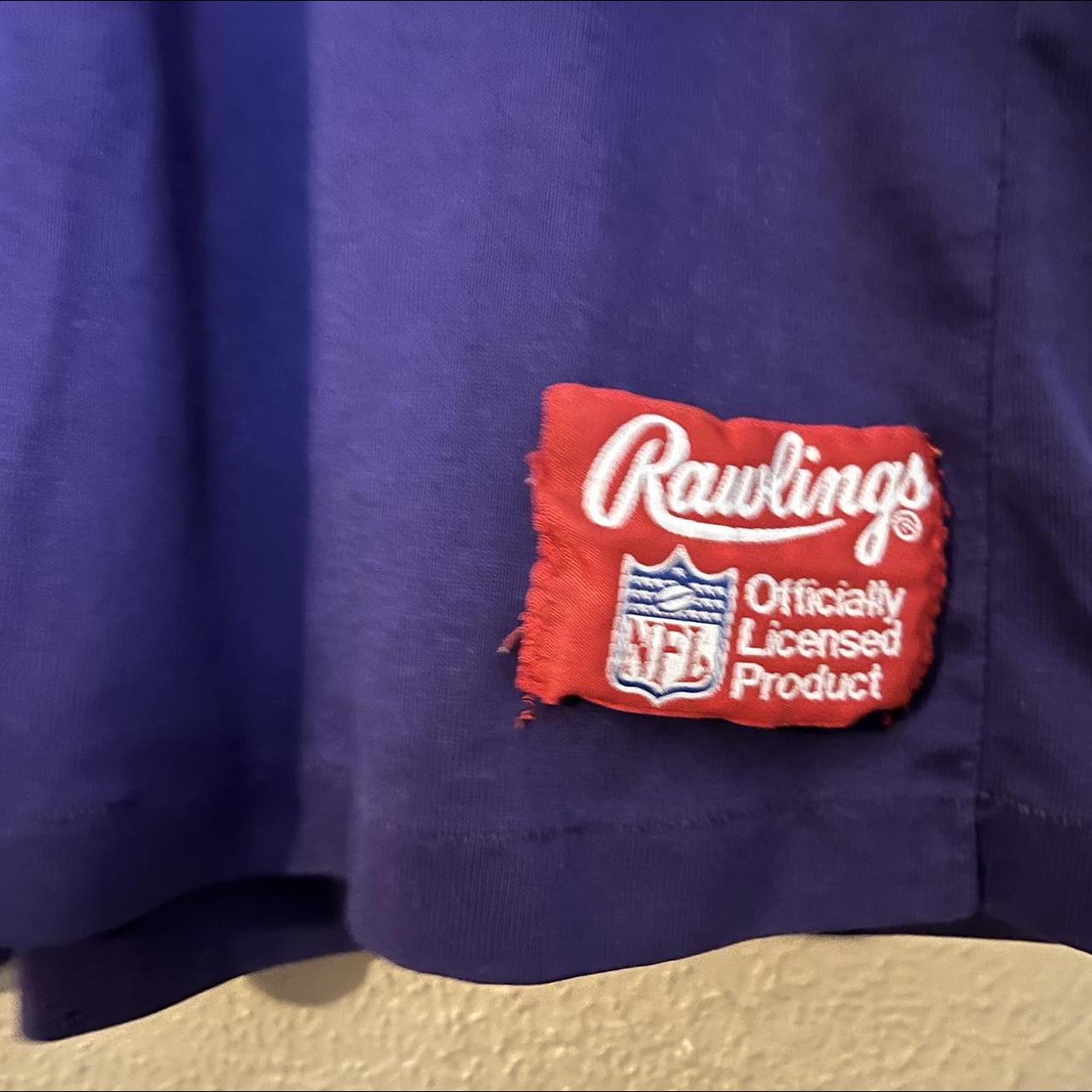 Vintage Vikings Jersey Purple Rawlings Shirt Adult Sports 