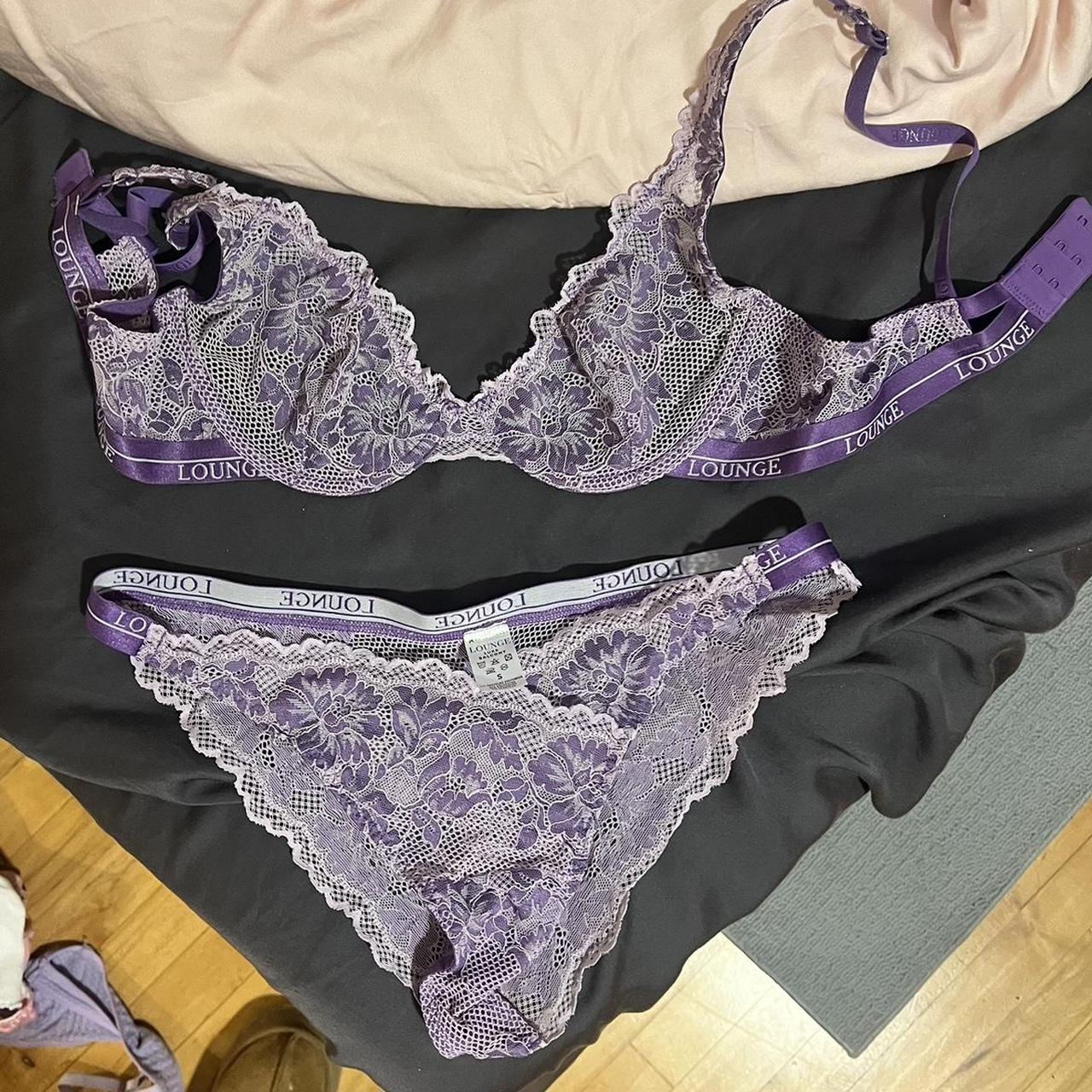 Lounge Lingerie Set, Top 32C Bottom S - Depop