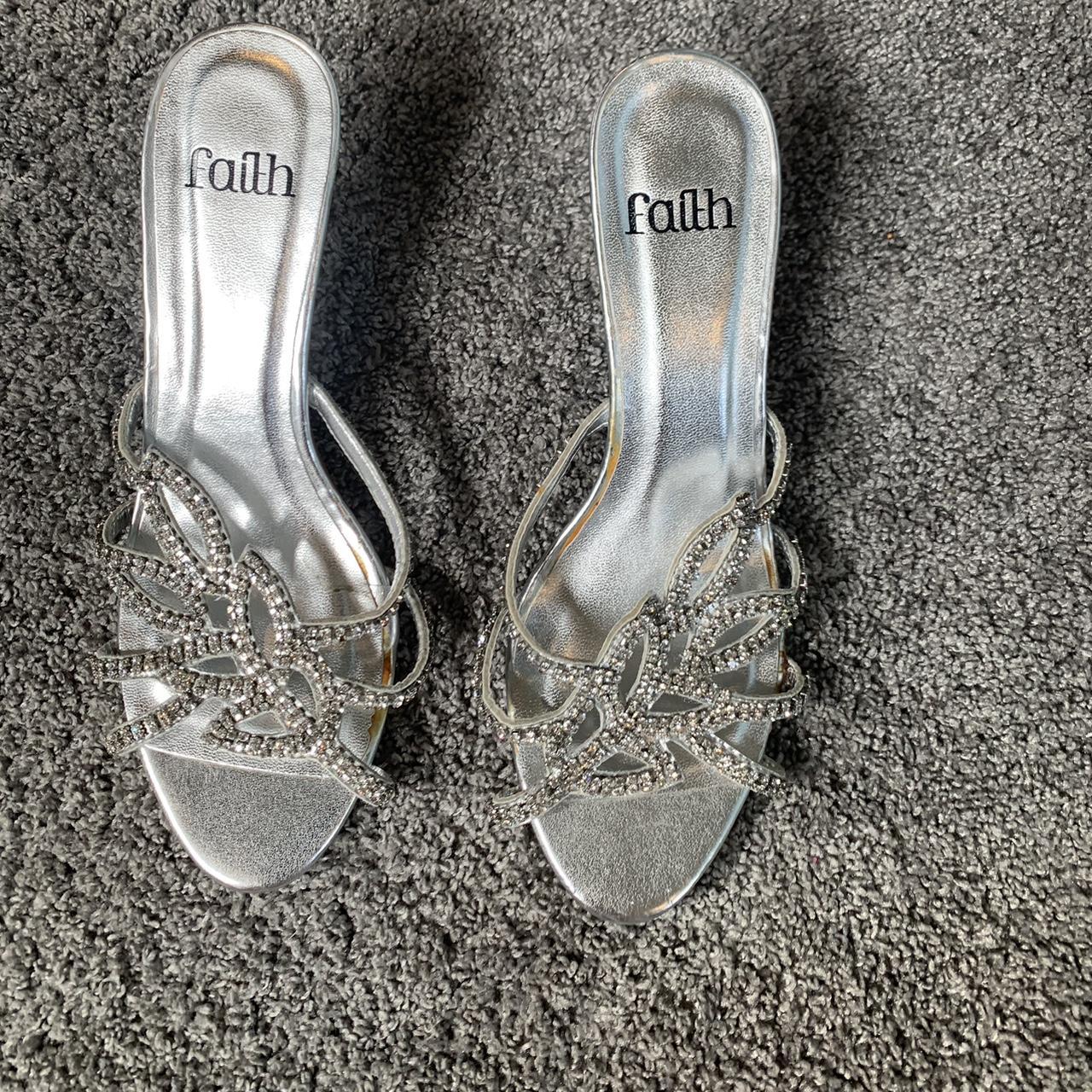 sparkly kitten heels