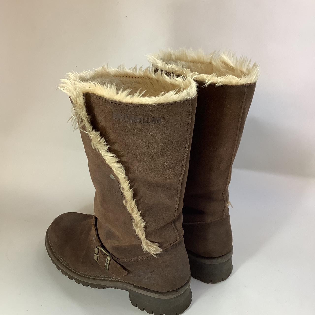 Caterpillar fur lined outlet boots