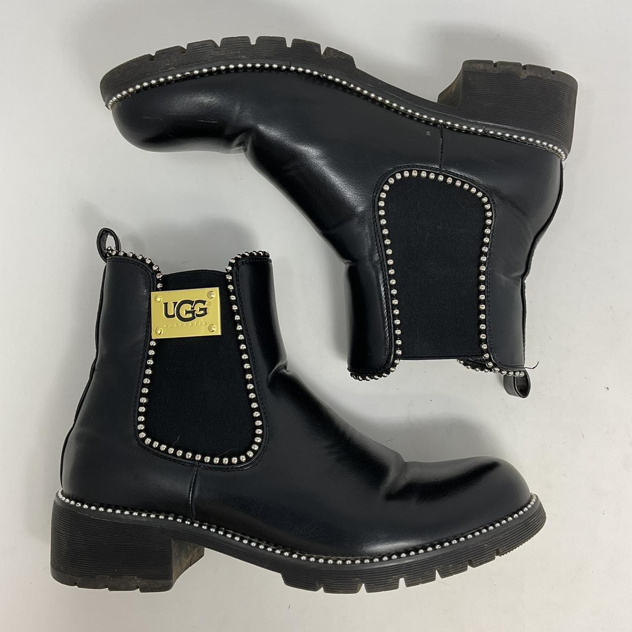 Black and gold ugg boots best sale