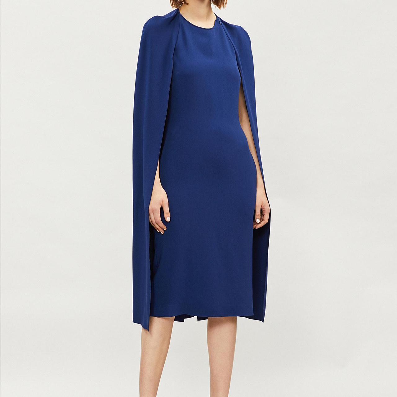 ワンピース Stella McCartney Crepe Jersey Cape Dress Stella McCartney Mouled Cape Dress | Saks Fifth Avenue