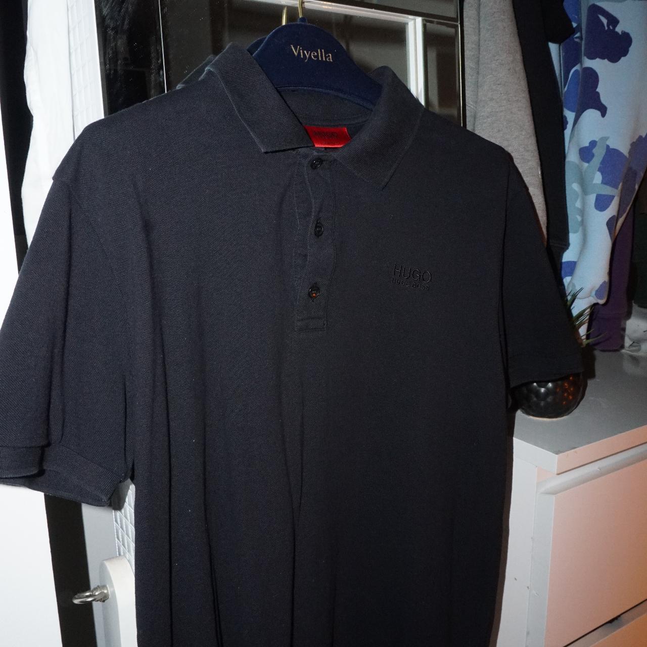 Black Hugo Boss Polo Shirt RRP - £40 Perfect... - Depop