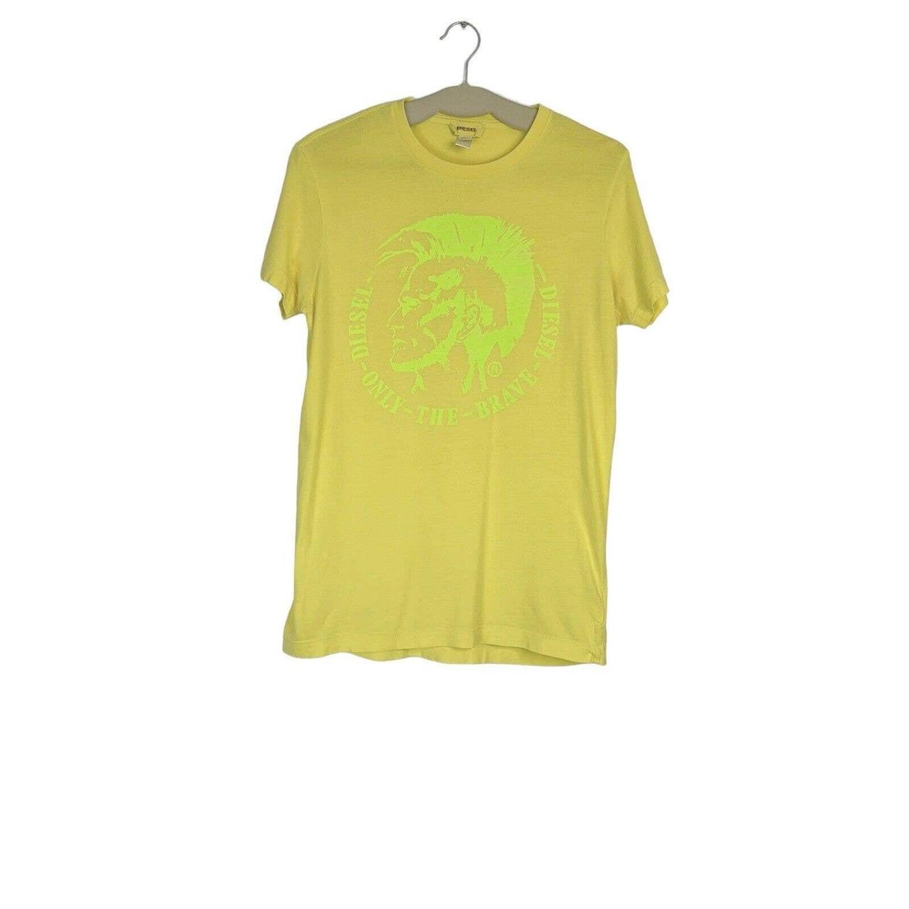 diesel neon t shirt