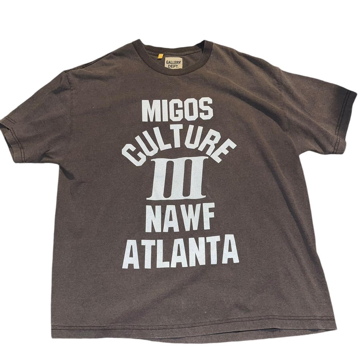 Gallery Dept Migos newest Grey T Shirt