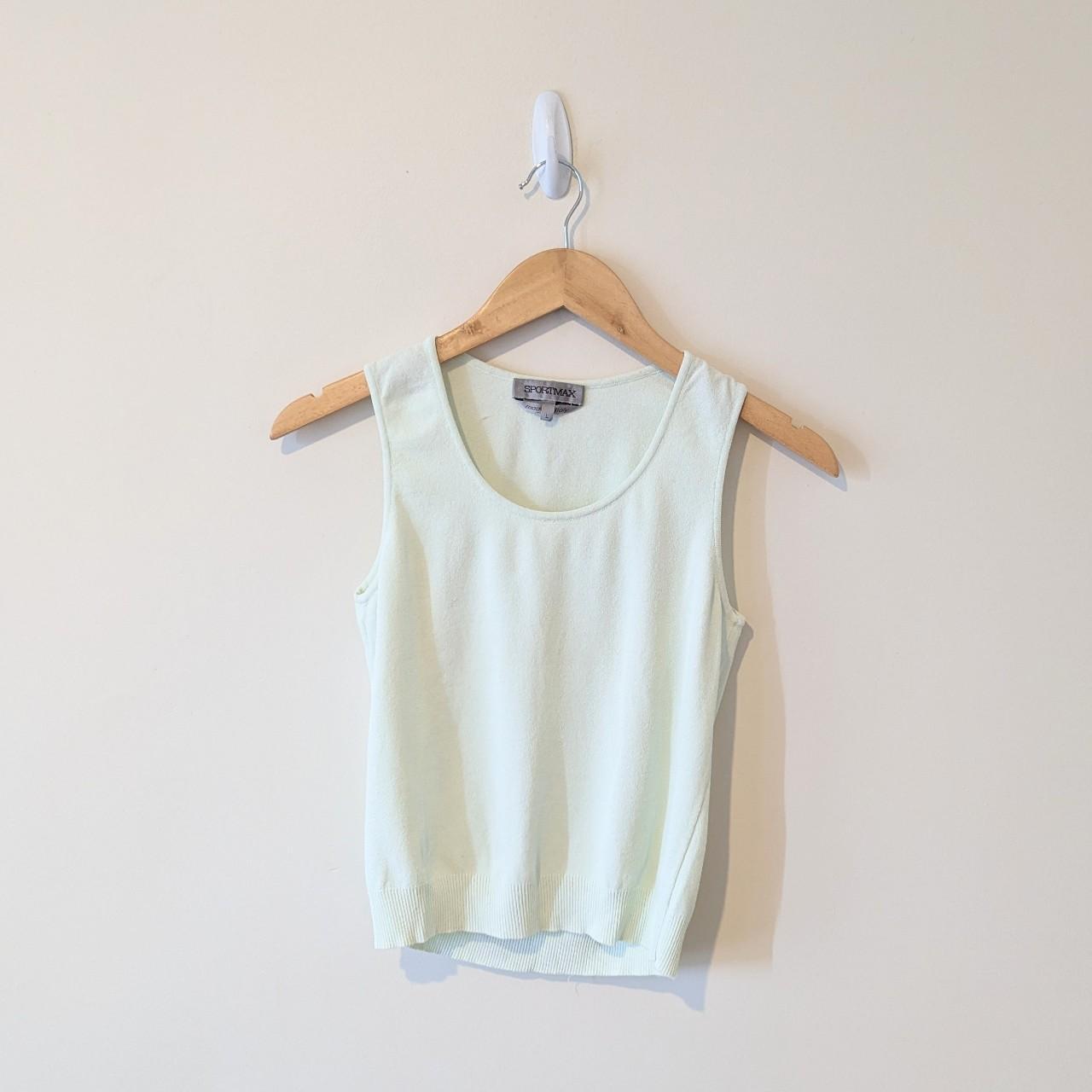 Sportmax Women's Green Vest