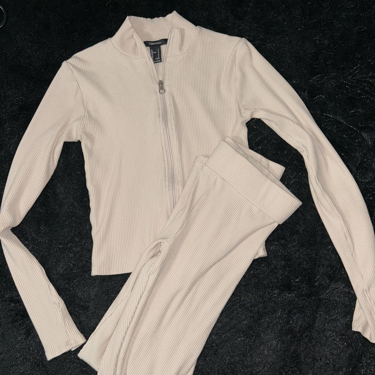 Forever 21 | Pants & Jumpsuits | Womans Forever 2 Cream Colored Flare Pants  | Poshmark
