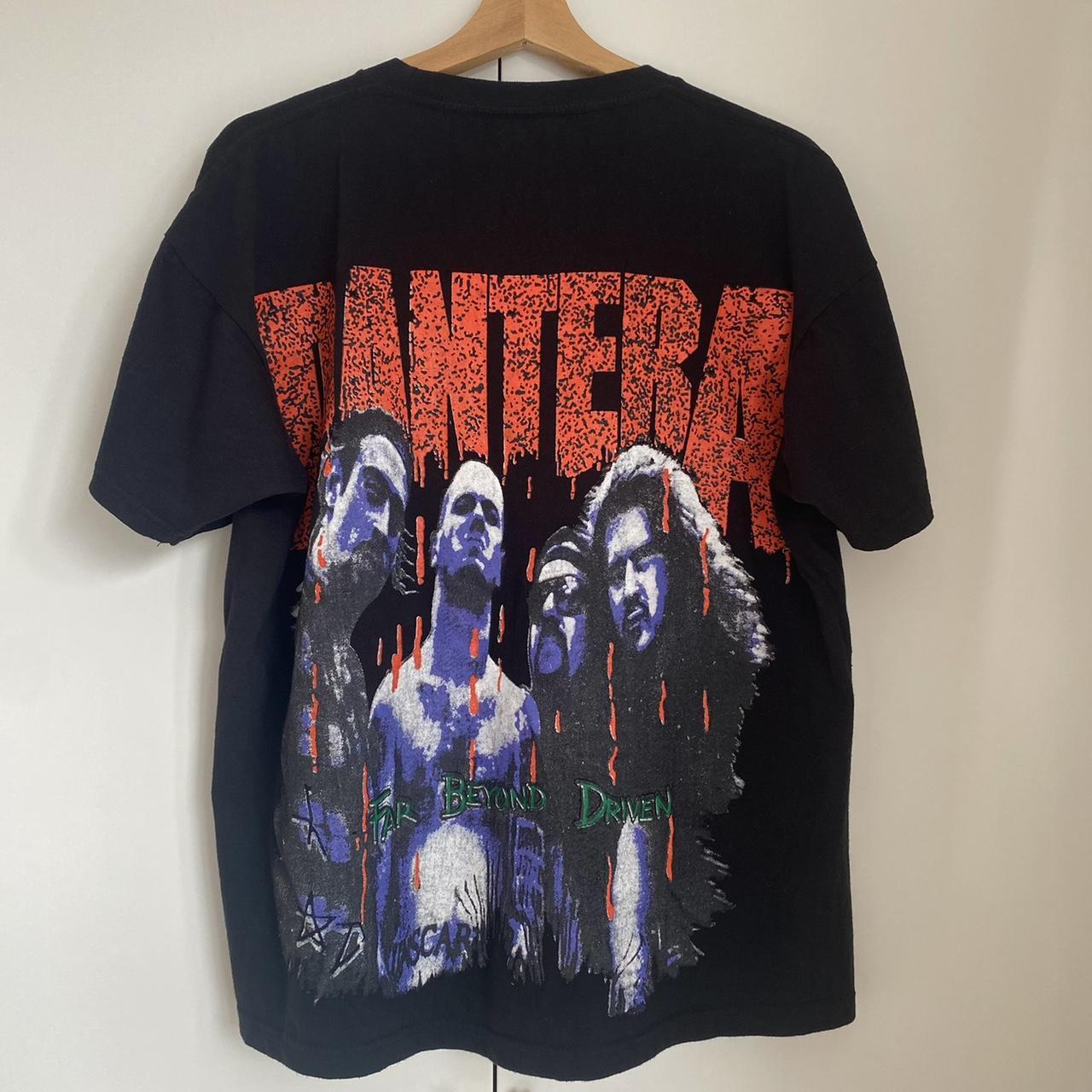 PANTERA Far Beyond Driven Band T-Shirt 🖤 Front and... - Depop