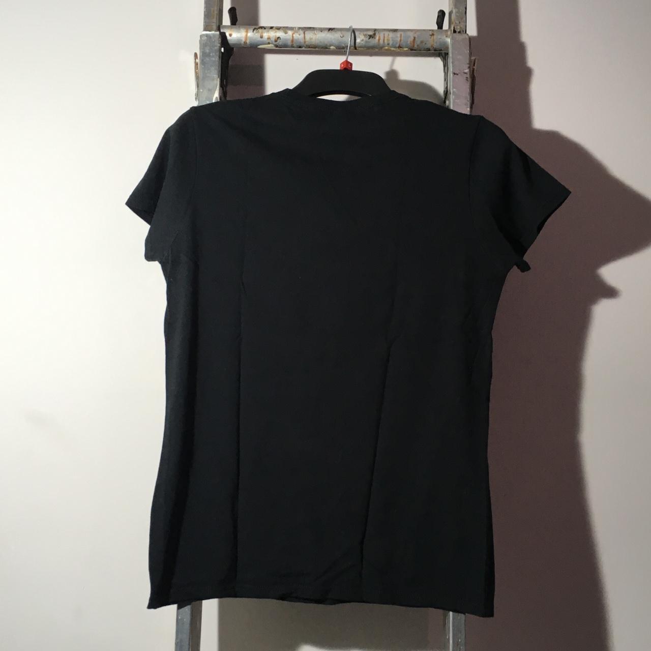 Unbranded Men's Black and Orange T-shirt | Depop