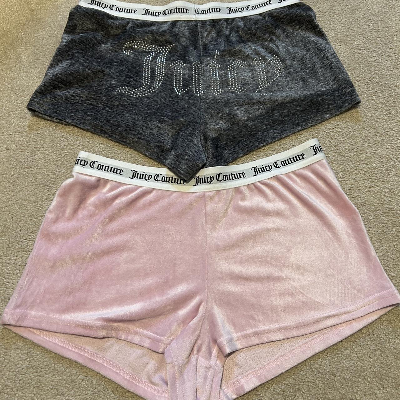 Juicy Couture Sleep Shorts Set of 2 Worn a couple... - Depop