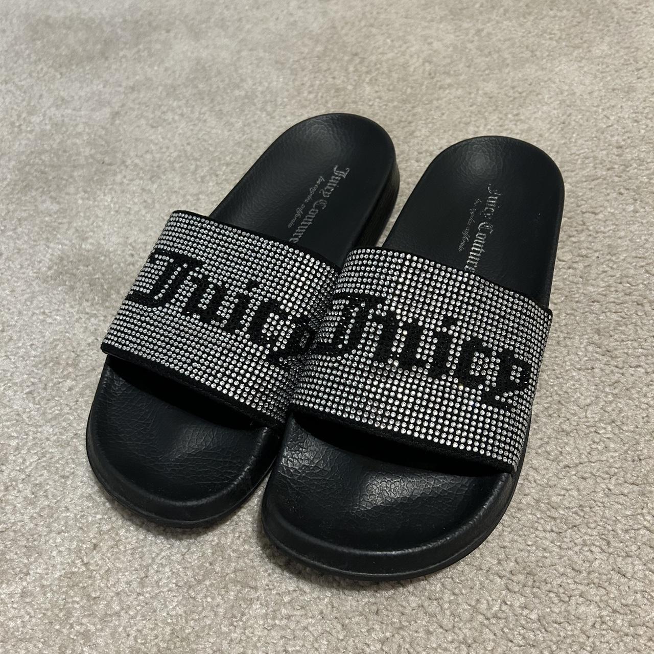 Juicy Couture Slides Worn a few times In great... Depop