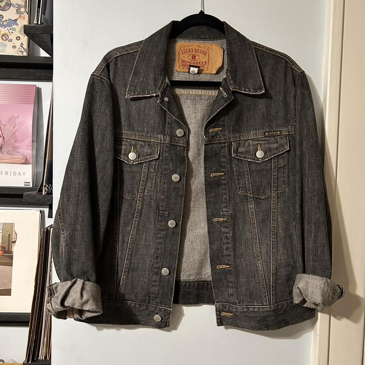 NEVER WORN #luckybrand medium wash #denim jacket!! - Depop