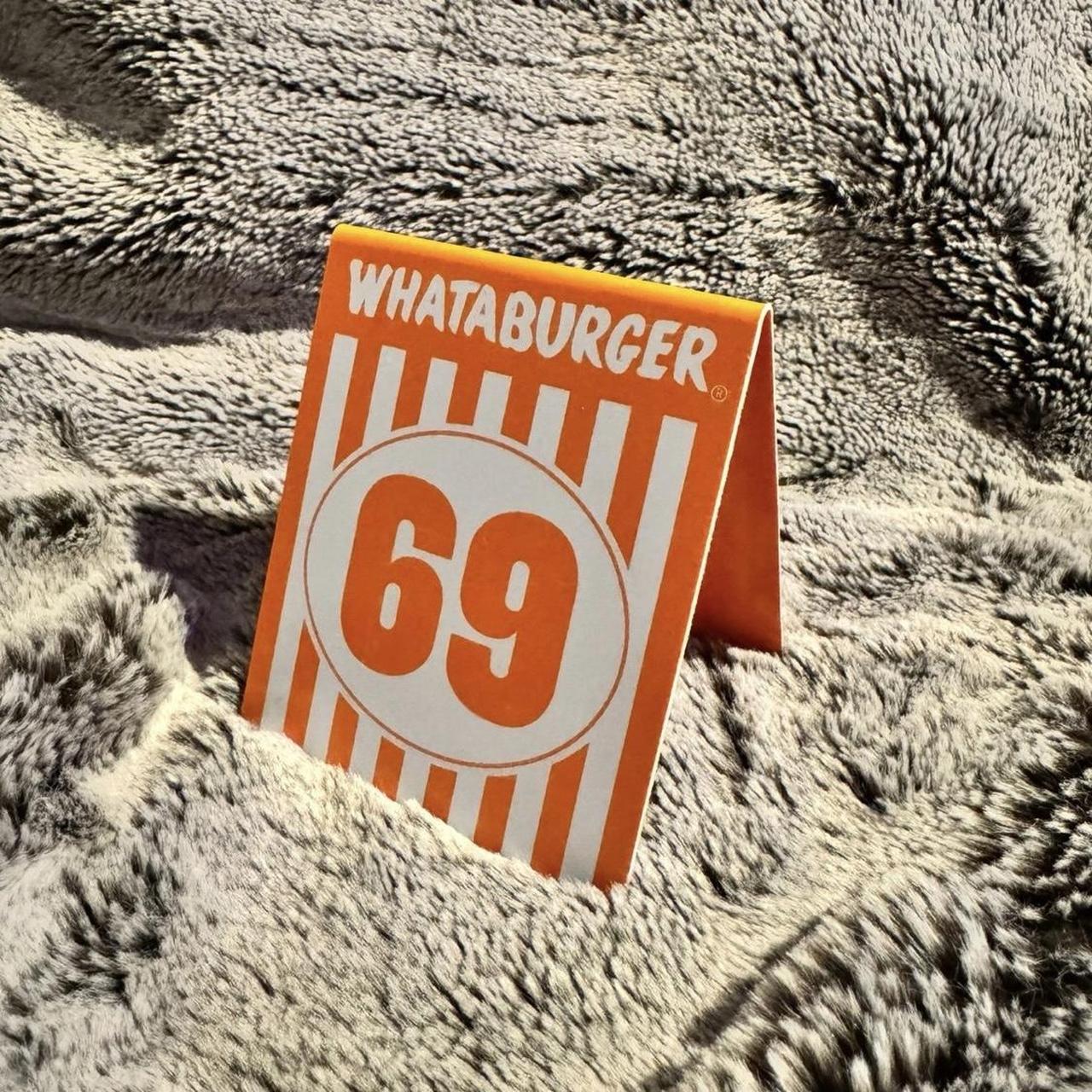 Whataburger 69 table popular tent