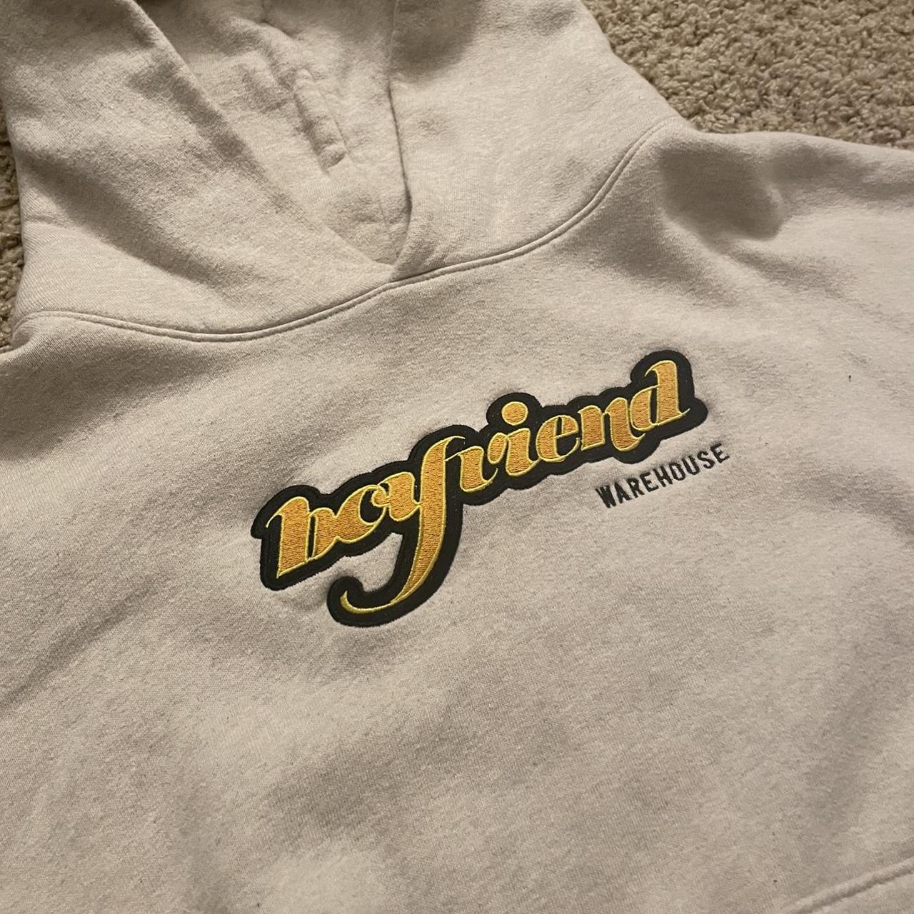 Brockhampton Men's Cream Hoodie Depop