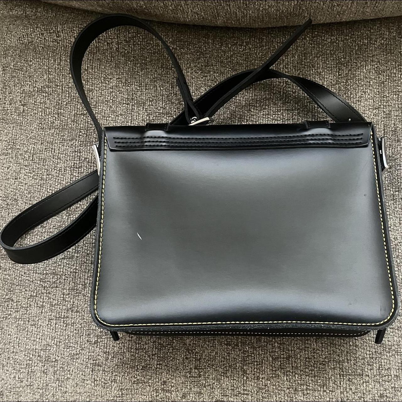 11 inch Dr Martens black messenger bag i adore... - Depop