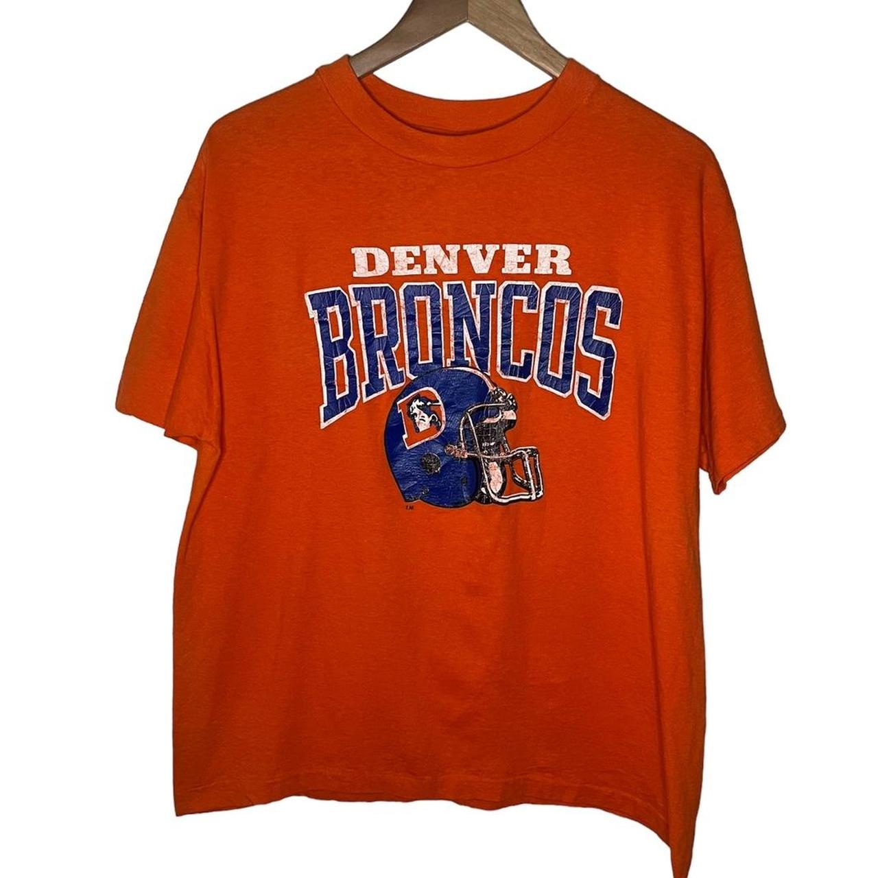 VINTAGE CHAMPION NFL DENVER BRONCOS SWEATSHIRT 1980S LARGE MADE