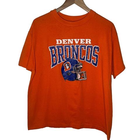 Denver Broncos Vintage 80's Champion Made in USA Jersey Single