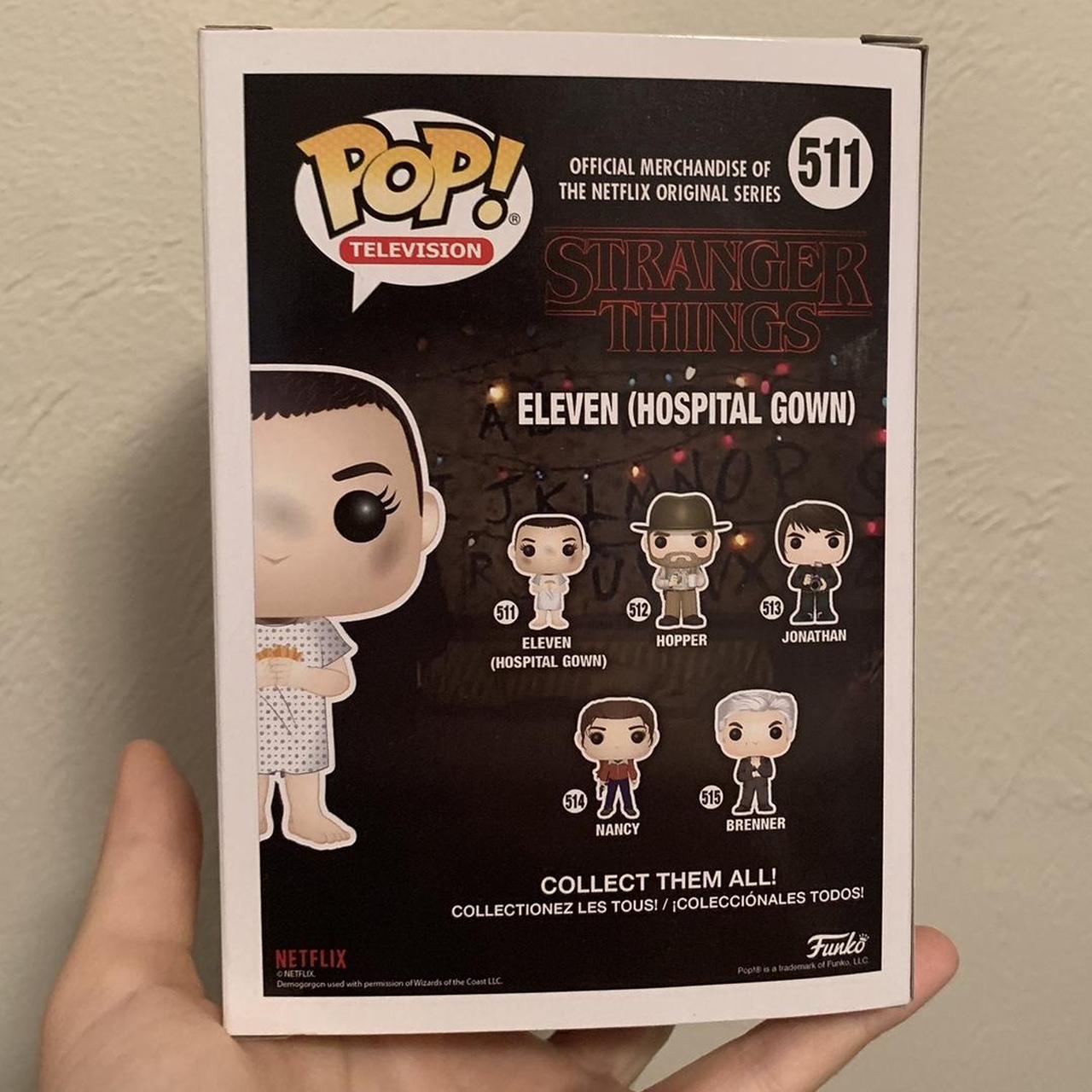 Eleven in Hospital Gown Stranger Things Funko Pop,... - Depop