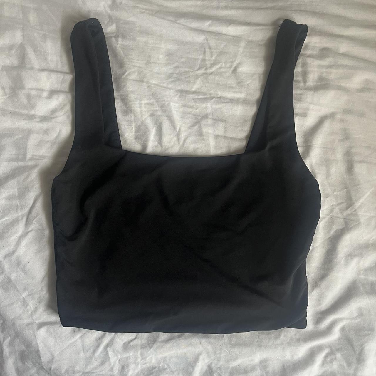 Kookai black singlet Size: 0 (6-8) worn a handful... - Depop