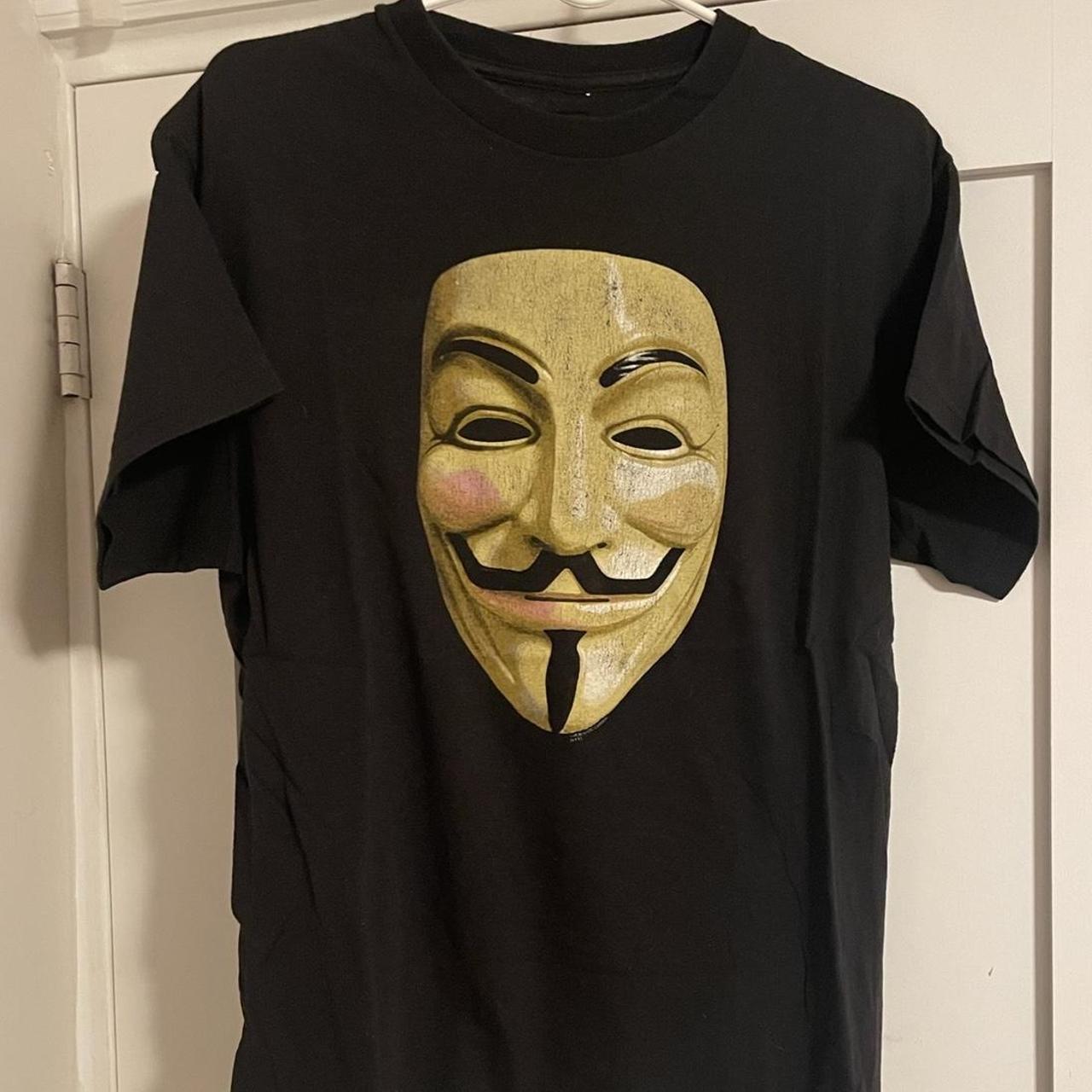 Vintage 2005 V For Vendetta Guy Fawkes Mask Depop