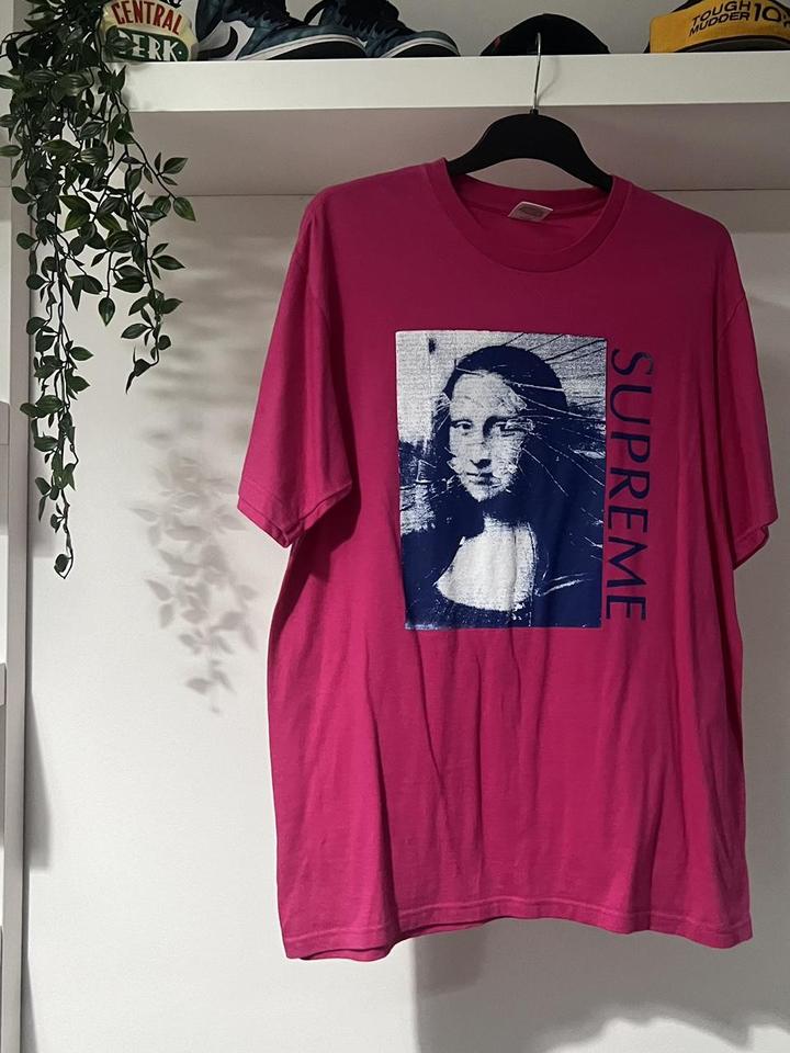 Supreme plant store tee pink