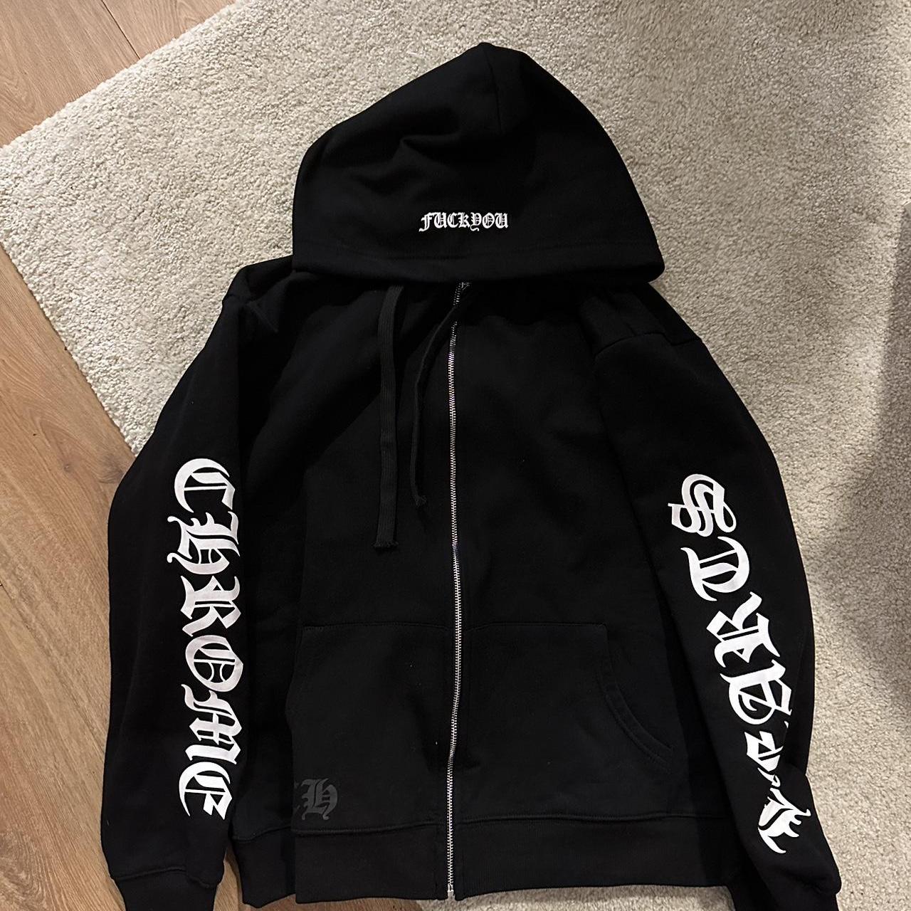 再入荷未定・希少品【CHROME HEARTS】Fuck You Tbarlogo hoodie Women's Tbar Logo 