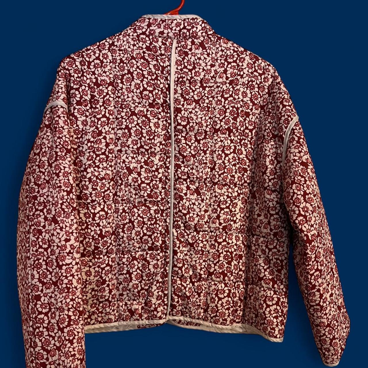 Preloved Women's Polyester Jacket - Red/Multi - X… - image 3