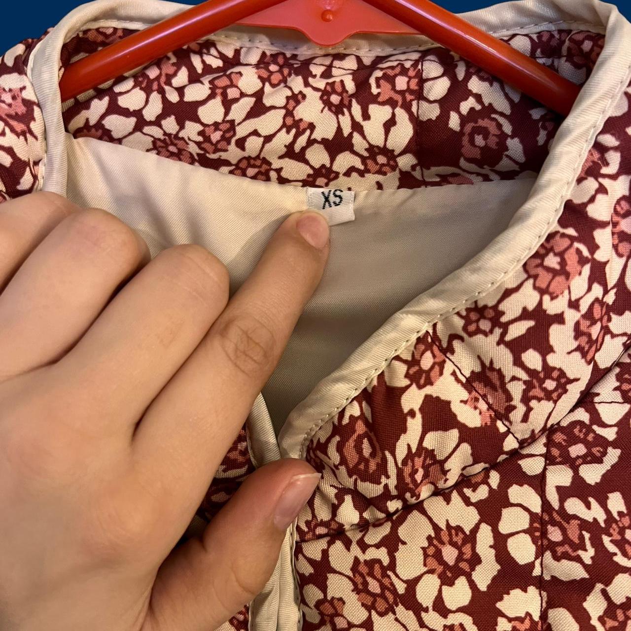 Preloved Women's Polyester Jacket - Red/Multi - X… - image 2